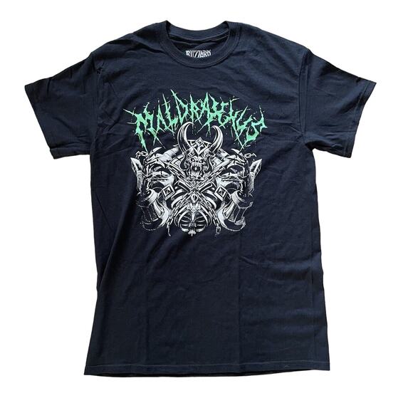 NWOT Blizzard Jinx Shadowland 2020 Tour Shirt Medium Unreleased Cancelled Tour‎ - Picture 1 of 6
